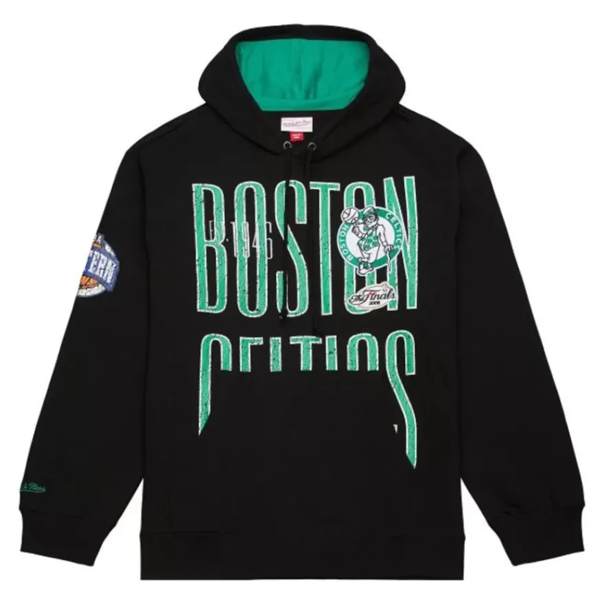 Mitchell & Ness Hoodies & Sweatshirts-Team Og Fleece 2.0 Boston Celtics