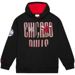 Mitchell & Ness Hoodies & Sweatshirts-Team Og Fleece 2.0 Chicago Bulls
