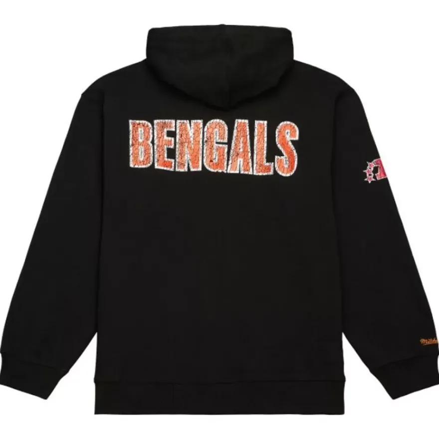 Mitchell & Ness Hoodies & Sweatshirts-Team Og Fleece 2.0 Cincinnati Bengals