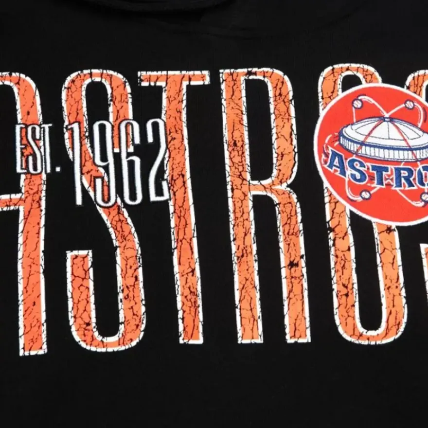 Mitchell & Ness Hoodies & Sweatshirts-Team Og Fleece 2.0 Houston Astros