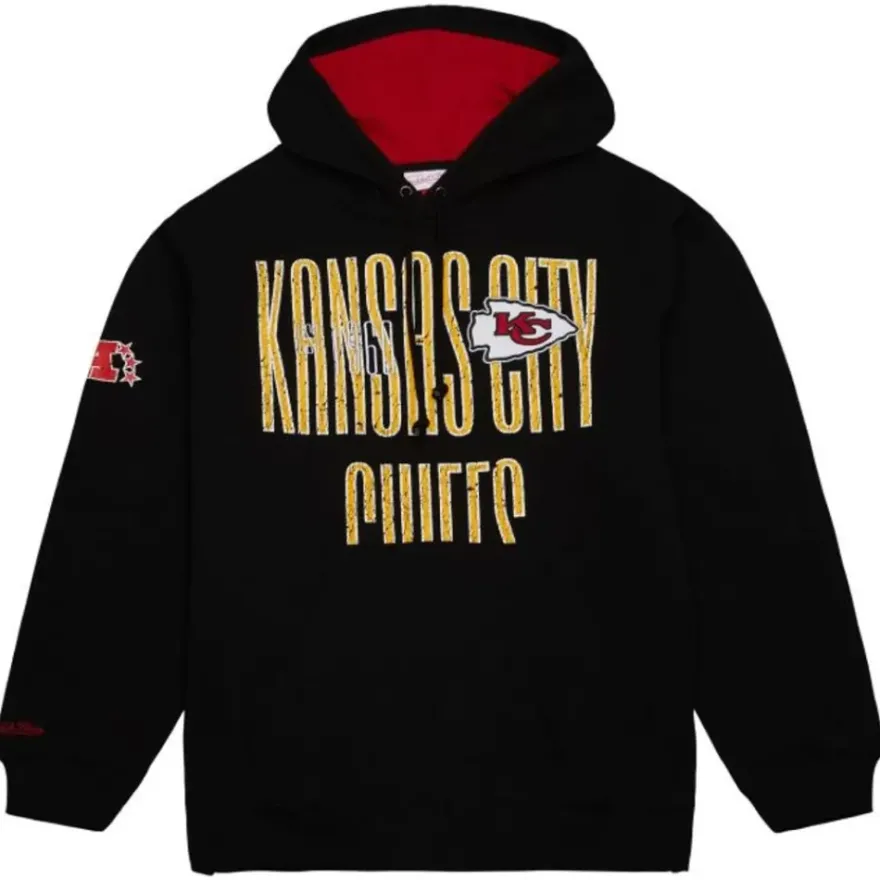 Mitchell & Ness Hoodies & Sweatshirts-Team Og Fleece 2.0 Kansas City Chiefs
