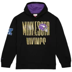 Mitchell & Ness Hoodies & Sweatshirts-Team Og Fleece 2.0 Minnesota Vikings