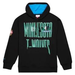 Mitchell & Ness Hoodies & Sweatshirts-Team Og Fleece 2.0 Minnesota Timberwolves