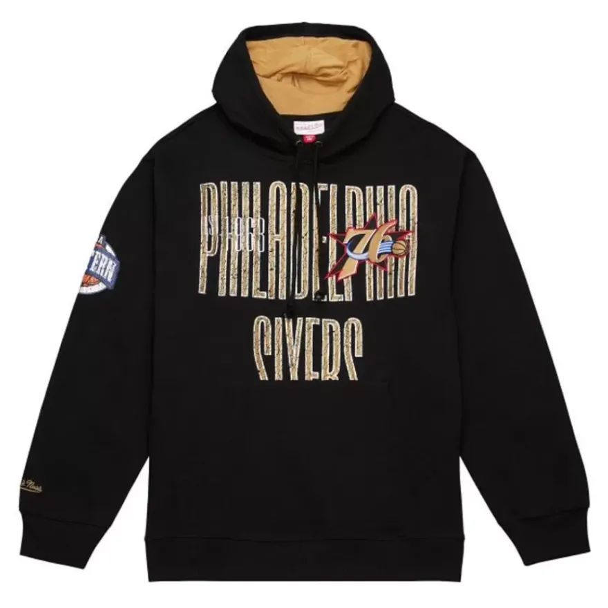Mitchell & Ness Hoodies & Sweatshirts-Team Og Fleece 2.0 Philadelphia 76Ers