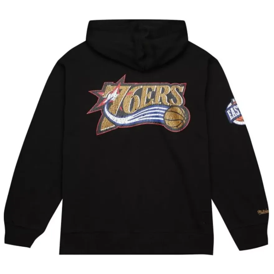 Mitchell & Ness Hoodies & Sweatshirts-Team Og Fleece 2.0 Philadelphia 76Ers