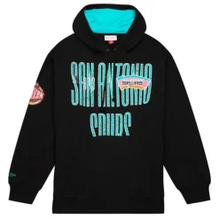 Mitchell & Ness Hoodies & Sweatshirts-Team Og Fleece 2.0 San Antonio Spurs