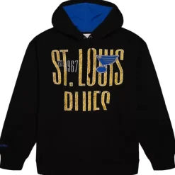 Mitchell & Ness Hoodies & Sweatshirts-Team Og Fleece 2.0 St. Louis Blues