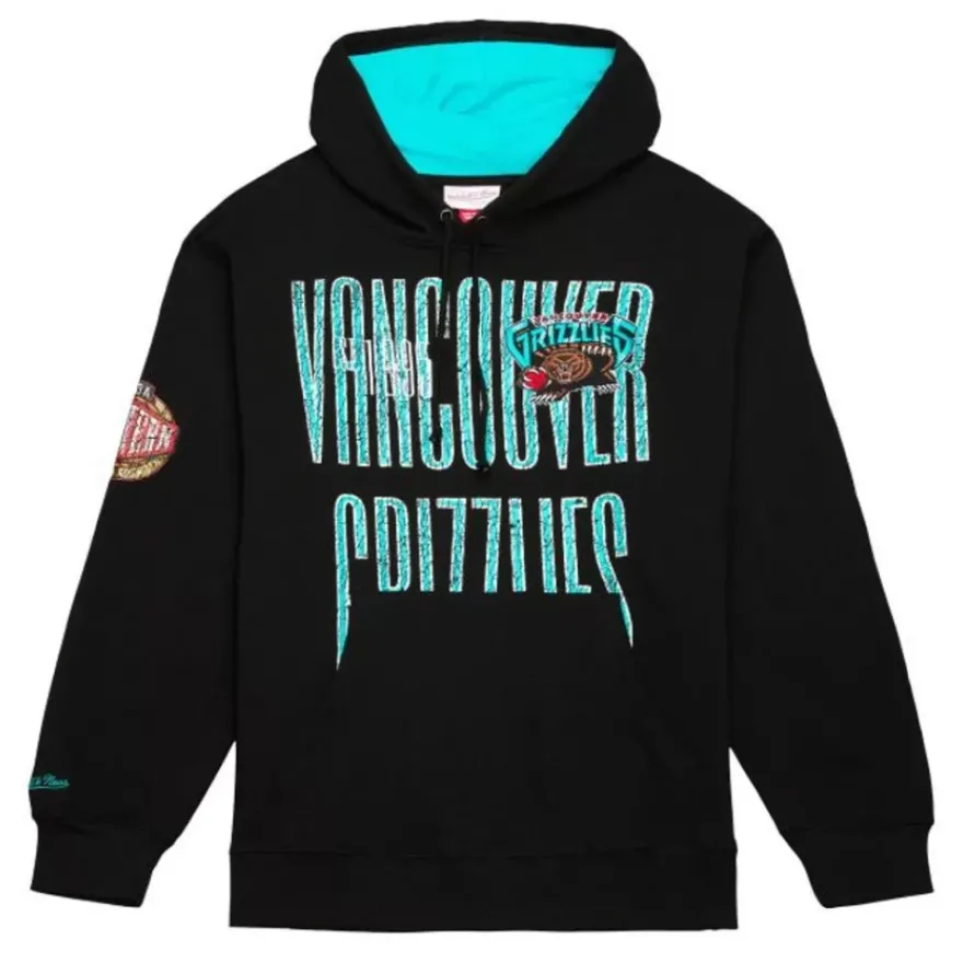 Mitchell & Ness Hoodies & Sweatshirts-Team Og Fleece 2.0 Vancouver Grizzlies