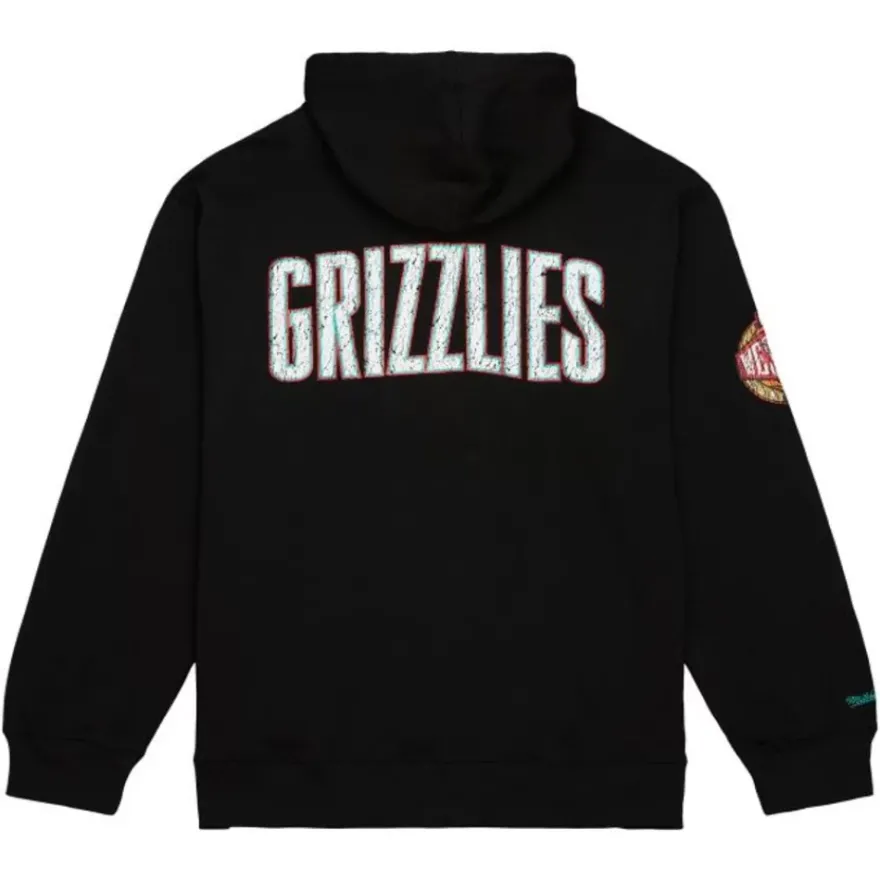 Mitchell & Ness Hoodies & Sweatshirts-Team Og Fleece 2.0 Vancouver Grizzlies