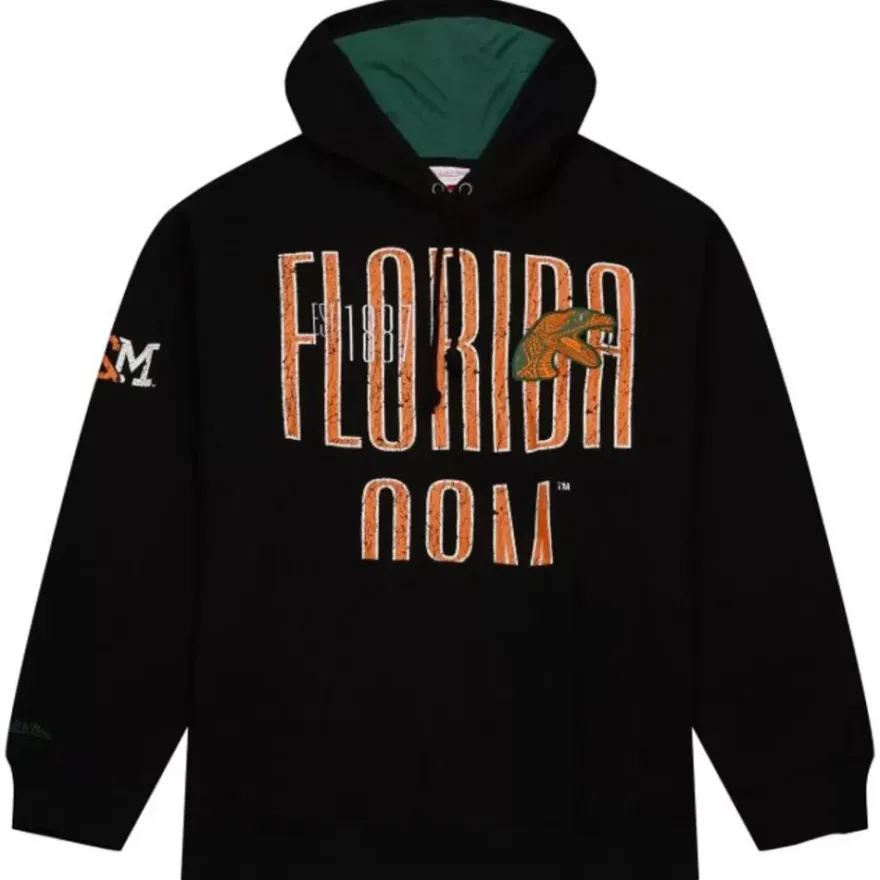 Mitchell & Ness Hoodies & Sweatshirts-Team Og Fleece Hoodie Florida A&M University