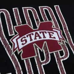 Mitchell & Ness Hoodies & Sweatshirts-Team Og Fleece Hoodie Mississippi State University