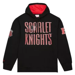Mitchell & Ness Hoodies & Sweatshirts-Team Og Fleece Hoodie Rutgers University
