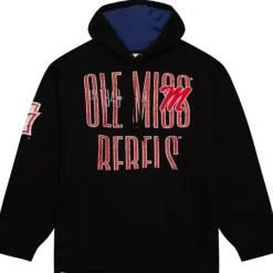Mitchell & Ness Hoodies & Sweatshirts-Team Og Fleece Hoodie University Of Mississippi