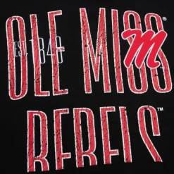 Mitchell & Ness Hoodies & Sweatshirts-Team Og Fleece Hoodie University Of Mississippi