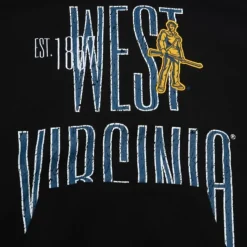 Mitchell & Ness Hoodies & Sweatshirts-Team Og Fleece Hoodie West Virginia University