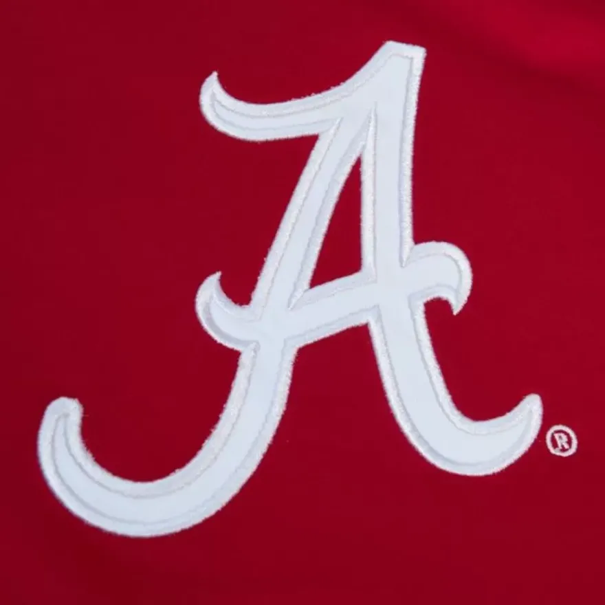 Mitchell & Ness Jackets & Outerwear-Team Og Lightweight Satin Jacket University Of Alabama