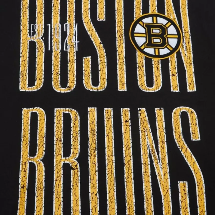 Mitchell & Ness T-Shirts & Tops-Team Og Premium Ss Tee Boston Bruins