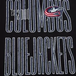 Mitchell & Ness T-Shirts & Tops-Team Og Premium Ss Tee Columbus Blue Jackets