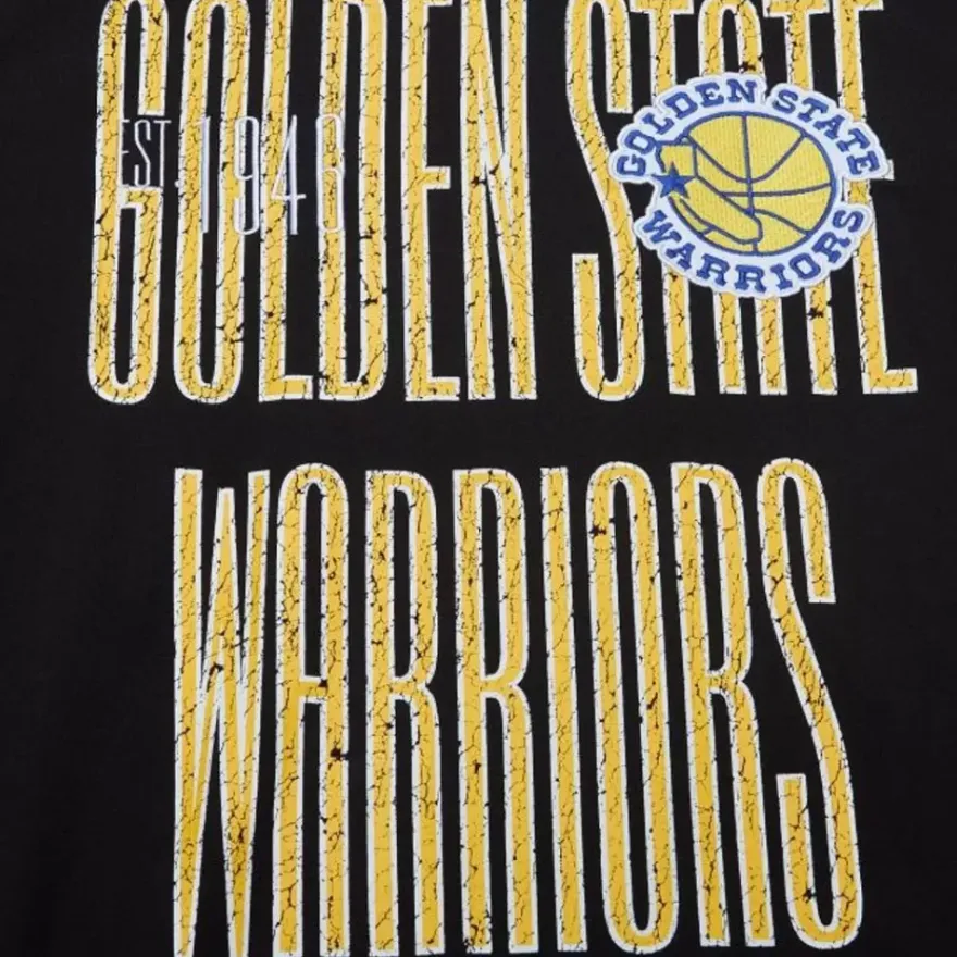 Mitchell & Ness T-Shirts & Tops-Team Og Premium Ss Tee Golden State Warriors