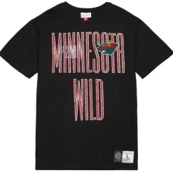 Mitchell & Ness T-Shirts & Tops-Team Og Premium Ss Tee Minnesota Wild
