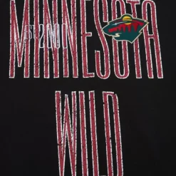 Mitchell & Ness T-Shirts & Tops-Team Og Premium Ss Tee Minnesota Wild