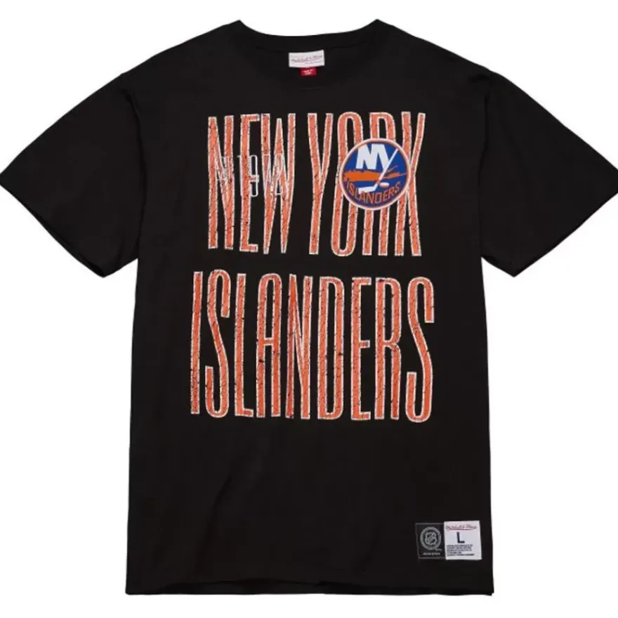 Mitchell & Ness T-Shirts & Tops-Team Og Premium Ss Tee New York Islanders