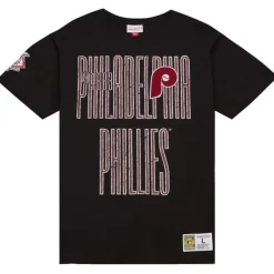 Mitchell & Ness T-Shirts & Tops-Team Og Premium Ss Tee Philadelphia Phillies