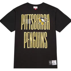 Mitchell & Ness T-Shirts & Tops-Team Og Premium Ss Tee Pittsburgh Penguins