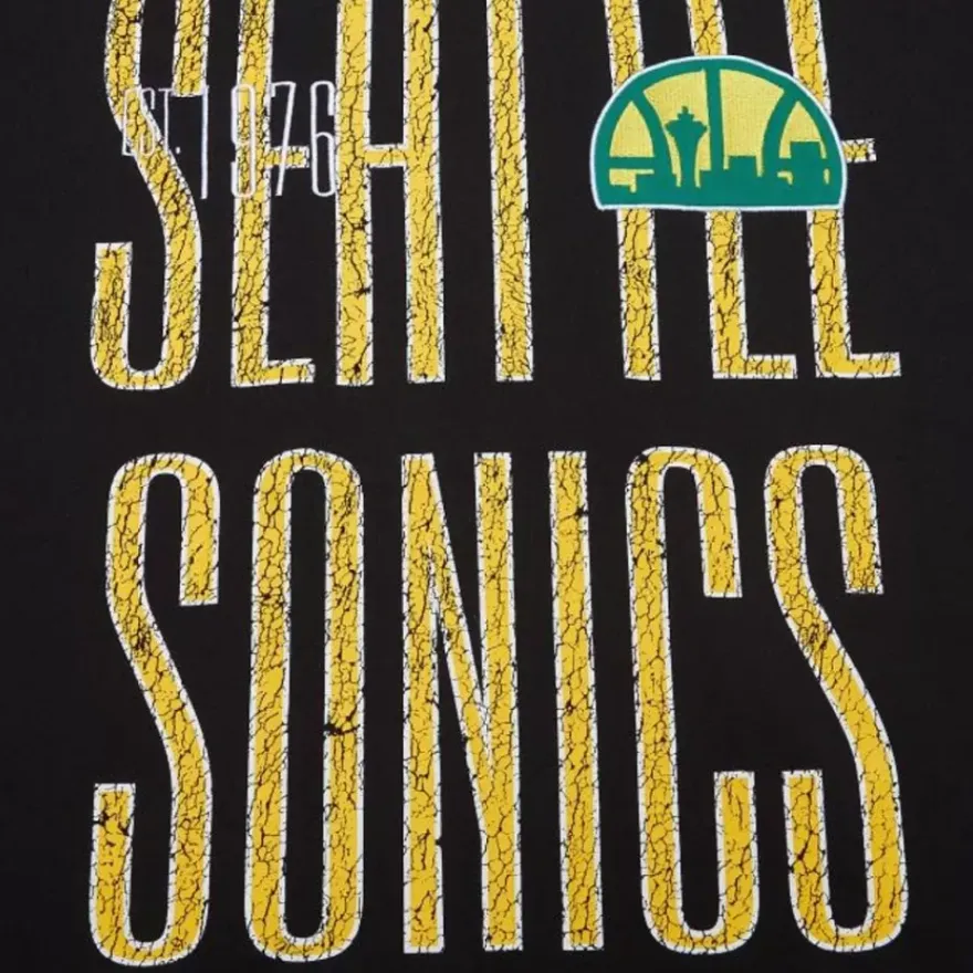 Mitchell & Ness T-Shirts & Tops-Team Og Premium Ss Tee Seattle Supersonics