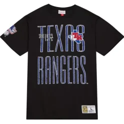 Mitchell & Ness T-Shirts & Tops-Team Og Premium Ss Tee Texas Rangers