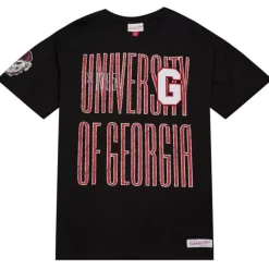 Mitchell & Ness T-Shirts & Tops-Team Og Premium Ss Tee University Of Georgia