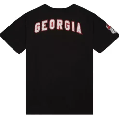 Mitchell & Ness T-Shirts & Tops-Team Og Premium Ss Tee University Of Georgia