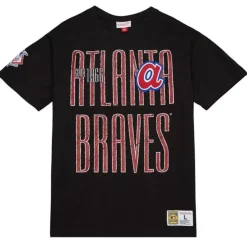 Mitchell & Ness T-Shirts & Tops-Team Og Ss Tee Atlanta Braves