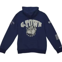 Mitchell & Ness Hoodies & Sweatshirts-Team Origins Fleece Hoody Georgetown University
