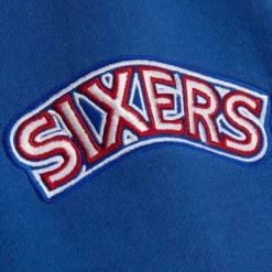 Mitchell & Ness Hoodies & Sweatshirts-Team Origins Fleece Hoody Philadelphia 76Ers