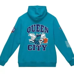 Mitchell & Ness Hoodies & Sweatshirts-Team Origins Fleece Hoody Charlotte Hornets