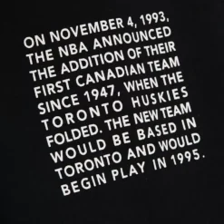 Mitchell & Ness Hoodies & Sweatshirts-Team Origins Fleece Hoody Toronto Raptors