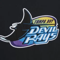 Mitchell & Ness Hoodies & Sweatshirts-Team Origins Fleece Hoody Tampa Bay Rays