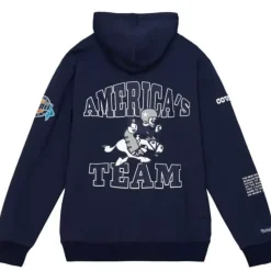 Mitchell & Ness Hoodies & Sweatshirts-Team Origins Fleece Hoody Dallas Cowboys