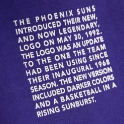 Mitchell & Ness Hoodies & Sweatshirts-Team Origins Fleece Hoody Phoenix Suns