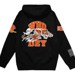Mitchell & Ness Hoodies & Sweatshirts-Team Origins Fleece Hoody Cincinnati Bengals