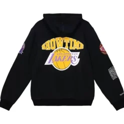 Mitchell & Ness Hoodies & Sweatshirts-Team Origins Fleece Hoody Los Angeles Lakers