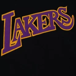 Mitchell & Ness Hoodies & Sweatshirts-Team Origins Fleece Hoody Los Angeles Lakers