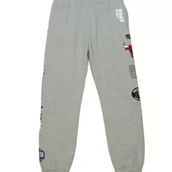 Mitchell & Ness Pants-Team Origins Fleece Pant Chicago Bulls