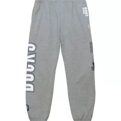 Mitchell & Ness Pants-Team Origins Fleece Pant Milwaukee Bucks