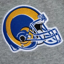 Mitchell & Ness Pants-Team Origins Fleece Pant Los Angeles Rams