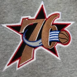 Mitchell & Ness Pants-Team Origins Fleece Pant Philadelphia 76Ers