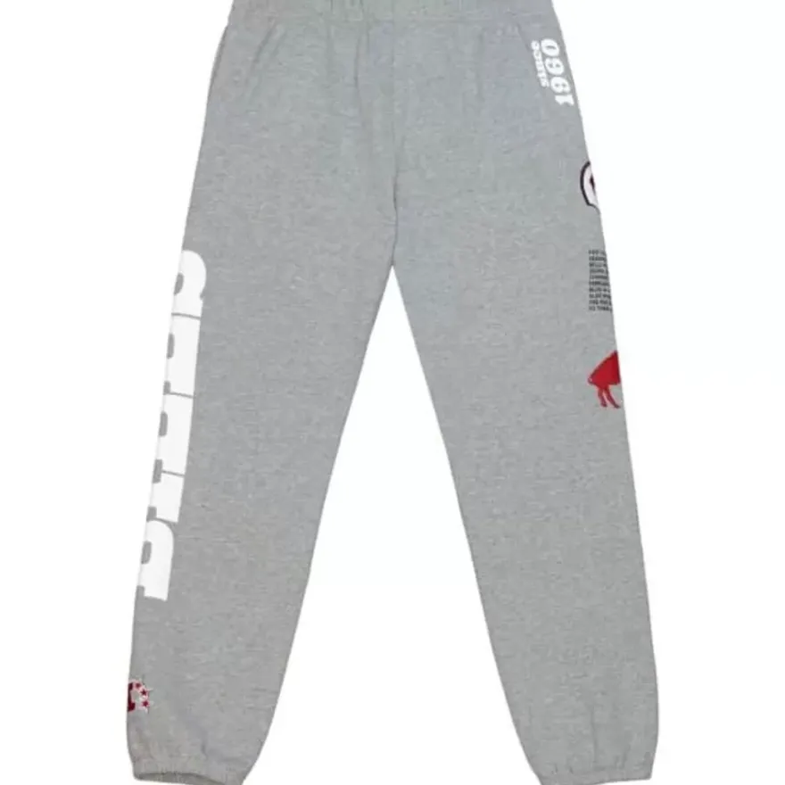 Mitchell & Ness Pants-Team Origins Fleece Pant Buffalo Bills