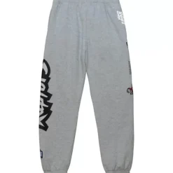 Mitchell & Ness Pants-Team Origins Fleece Pant Toronto Raptors