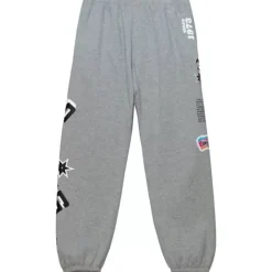 Mitchell & Ness Pants-Team Origins Fleece Pant San Antonio Spurs